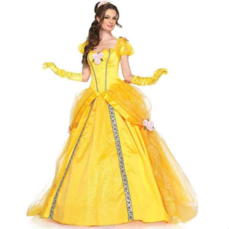 Ethnic Fashion Wear - 大人用ハロウィンプリンセスドレスコスプレ衣装中国メーカーオリジナルデザイン秋の季節ファッションレディースエスニックウェア