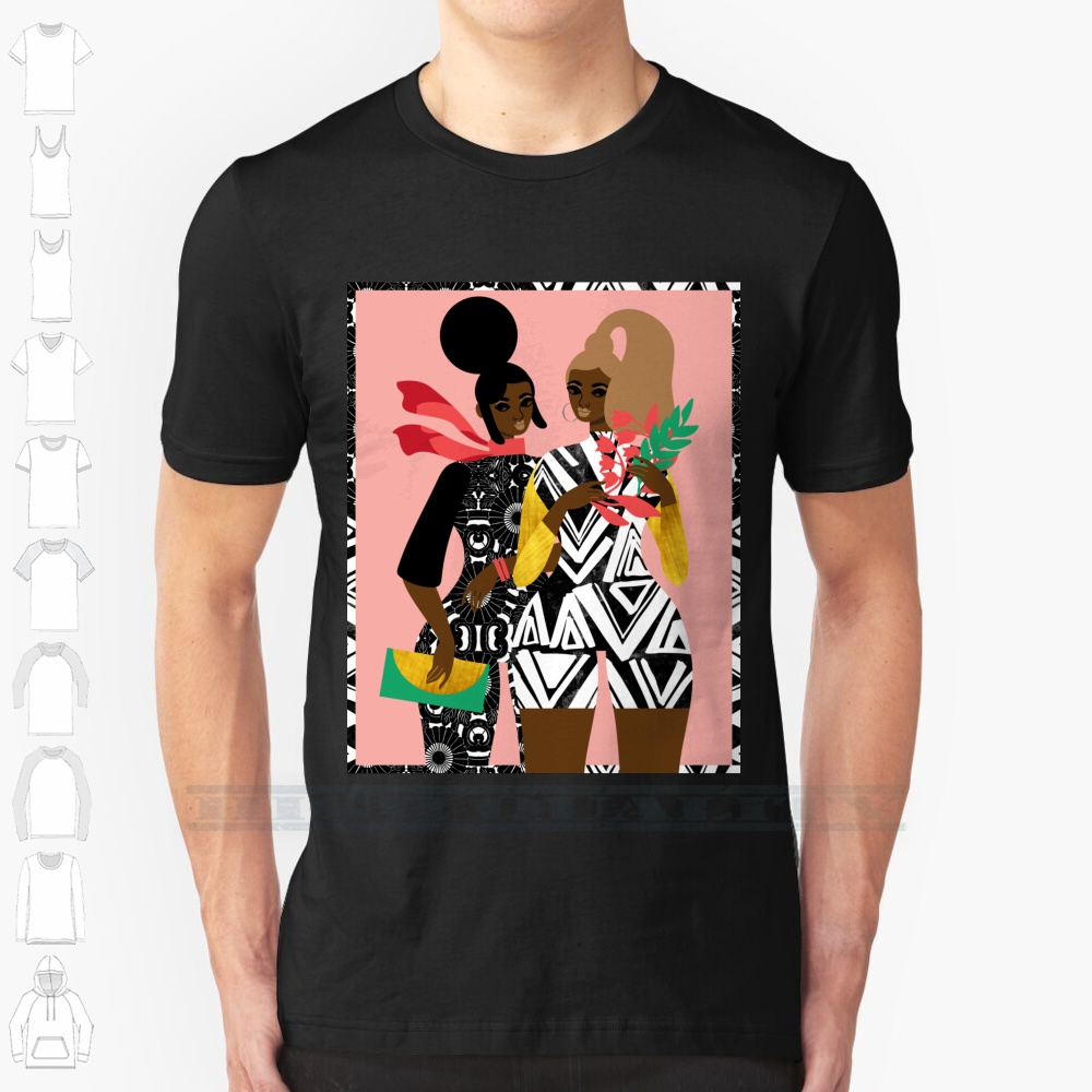 Urban Ethnic Fashion - アフリカ系アメリカ人のレトロな芸術的なTシャツ,サファリモデル,綿100%,長袖,アーバンファッション,エスニックアート
