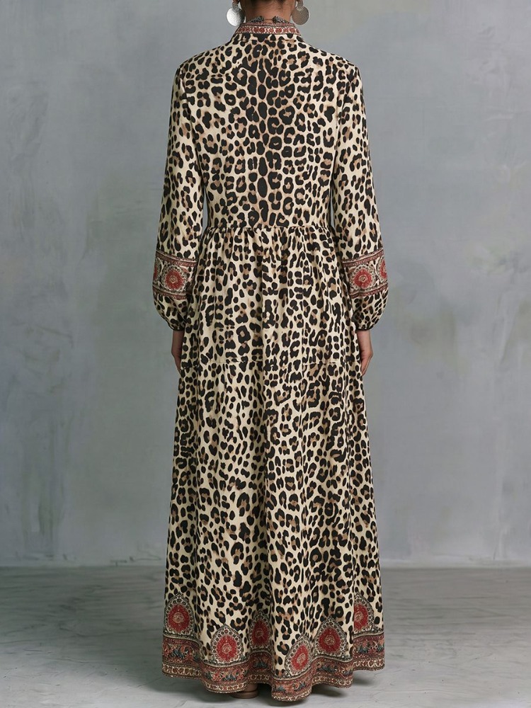 UOOZEE 2026 ヴィンテージエスニックプリントヒョウ - Ethnic Fashion Wear のレビューと価格