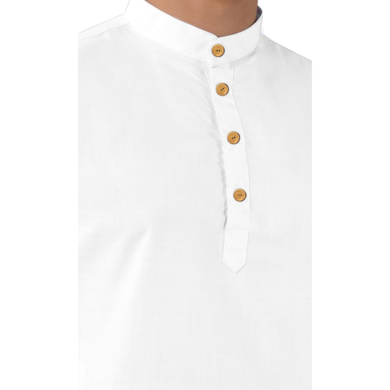 メンズチュニックコットンクルタパジャマセット インド風カジュ - Kurta Men Cotton のレビューと価格