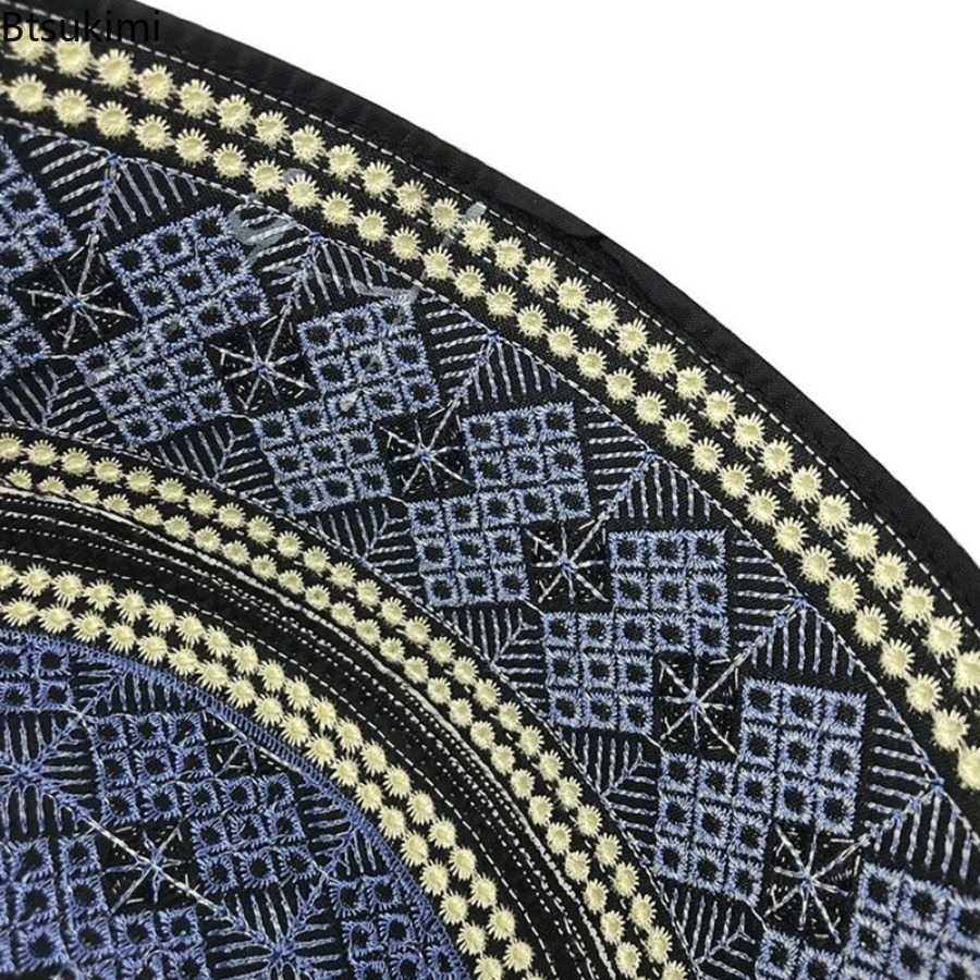 ヴィンテージ刺繍入りヒジャブ男性用礼拝帽インドターバン帽子大 - Ethnic Fashion India のレビューと価格