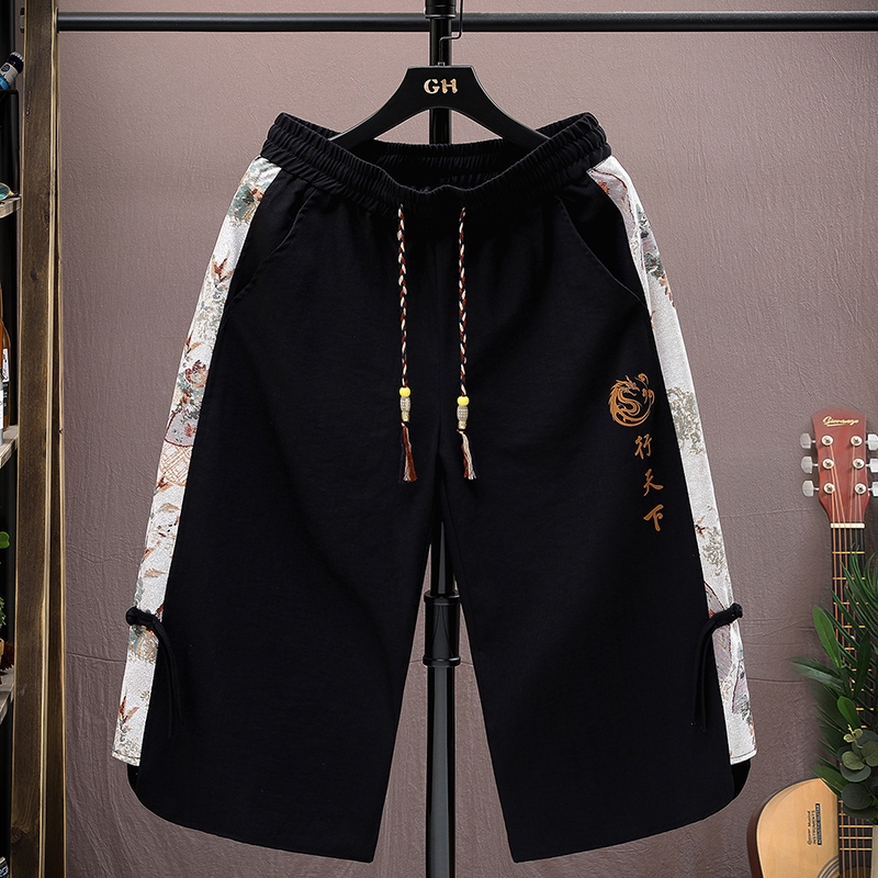 アイスシルクカジュアルショーツメンズ夏の新スタイルセブンファ - Urban Ethnic Fashion のレビューと価格
