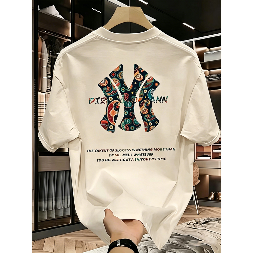 メンズ＆レディース　ニューヨークレター　ペイズリープリント　 - Urban Ethnic Fashion のレビューと価格