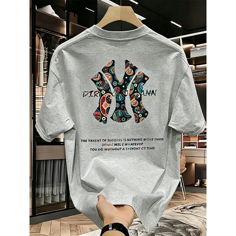メンズ＆レディース　ニューヨークレター　ペイズリープリント　 - Urban Ethnic Fashion のレビューと価格