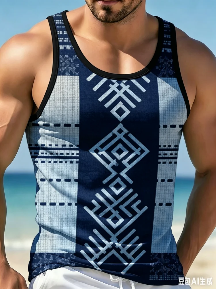 ヴィンテージエスニック幾何学模様トライバルスプライシングメン - Men'S Ethnic Fashion Trends のレビューと価格
