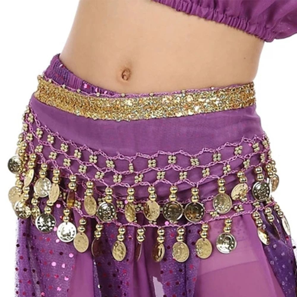 子供のためのベリーダンスパフォーマンスコスチューム,メタルコ - Ethnic Fashion India のレビューと価格