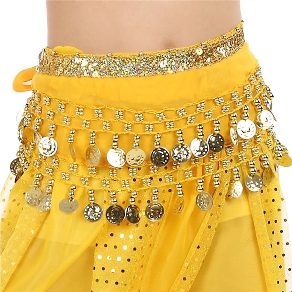 子供のためのベリーダンスパフォーマンスコスチューム,メタルコ - Ethnic Fashion India のレビューと価格