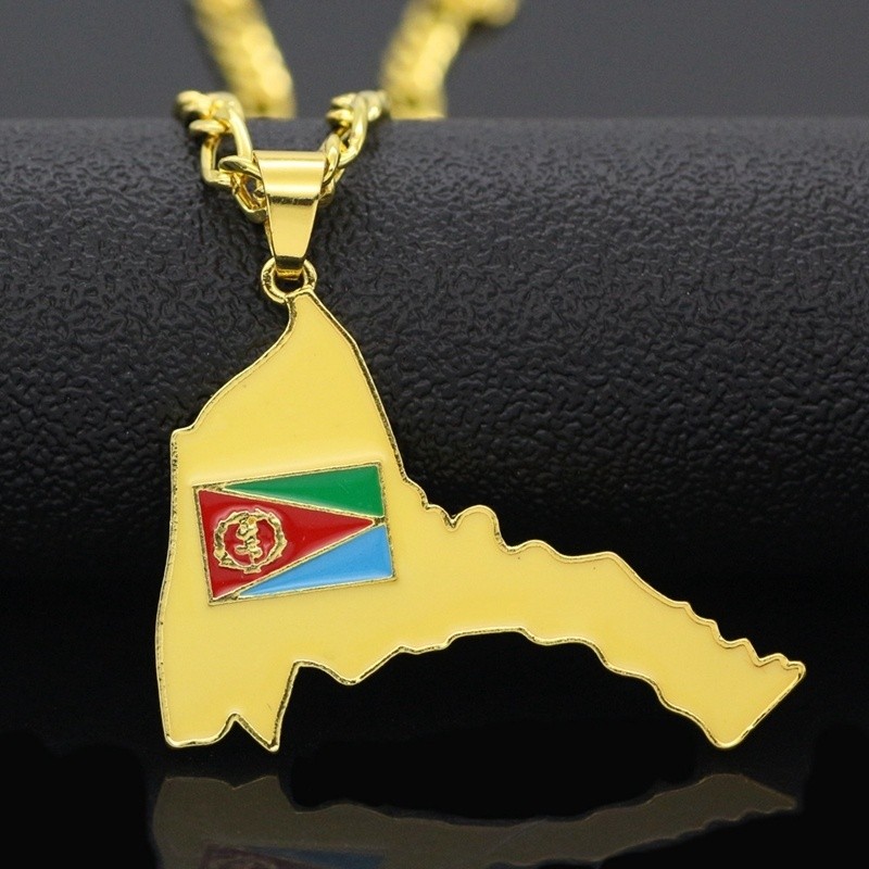 ERITREA-男性用マップペンダント付きネックレス,エスニ - Men'S Ethnic Fashion Trends のレビューと価格