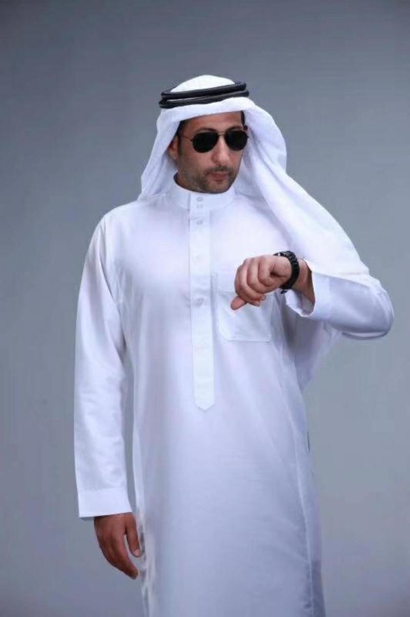 イスラム教徒の男性のためのイスラムのドレス,長袖,サウジアラ - Kurta Men Cotton のレビューと価格
